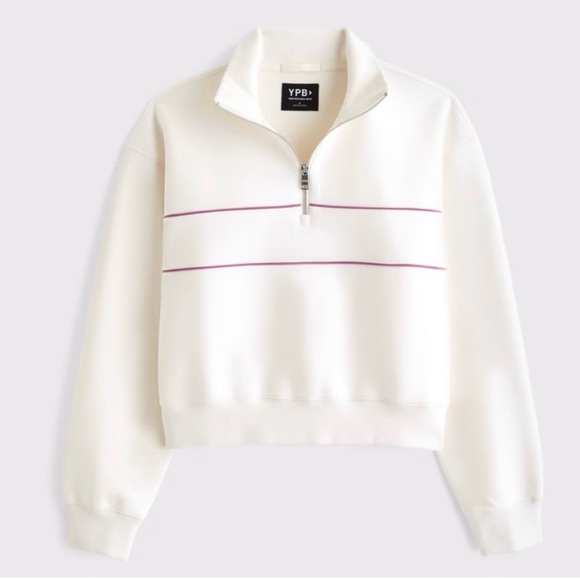 Abercrombie & Fitch Tops - Abercrombie YPB neoKNIT MAX quarter -Zip
